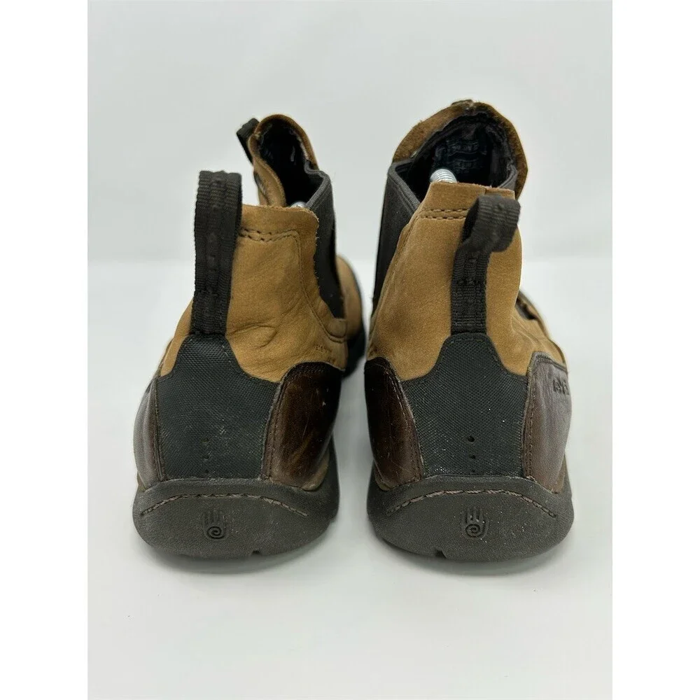 Teva Men's Chelsea Pull-On Boots Brown Waterproof Rugged Sole Outdoor Size 10.5
